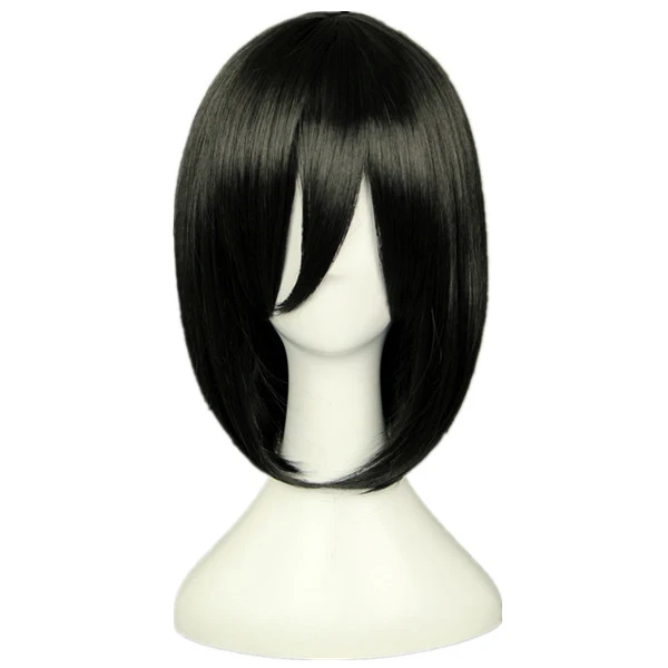 Attack on Titan Mikasa Ackerman Short Bob Black Heat Resistant Cosplay Costume Wig
Attack on Titan Mikasa Ackerman Short Bob Black Heat Resistant Cosplay Costume Wig