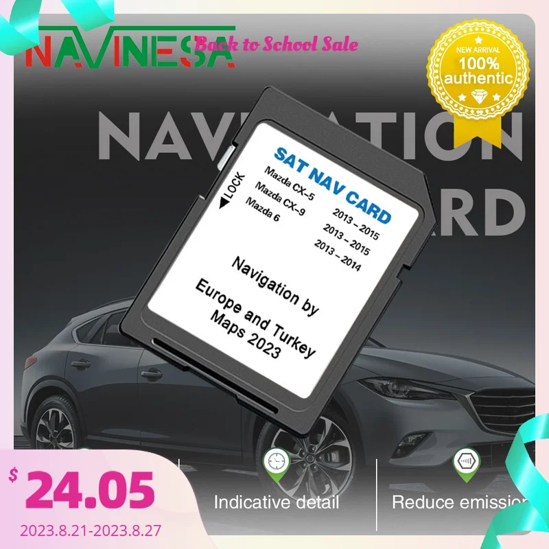 Compatibity For Mazda CX5 2014 Automobile Work For Europe Estonia Finland France Germany Gibraltar Greece Hungary GPS SD Card
Compatibity For Mazda CX5 2014 Automobile Work For Europe Estonia Finland France Germany Gibraltar Greece Hungary GPS SD Card