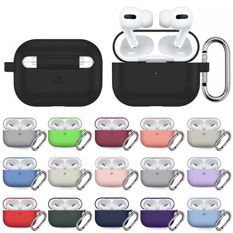 Силиконовый чехол для Apple AirPods Pro, Беспроводная Bluetooth-зарядка для AirPods Pro, сумки, аксессуары
Силиконовый чехол для Apple AirPods Pro, Беспроводная Bluetooth-зарядка для AirPods Pro, сумки, аксессуары