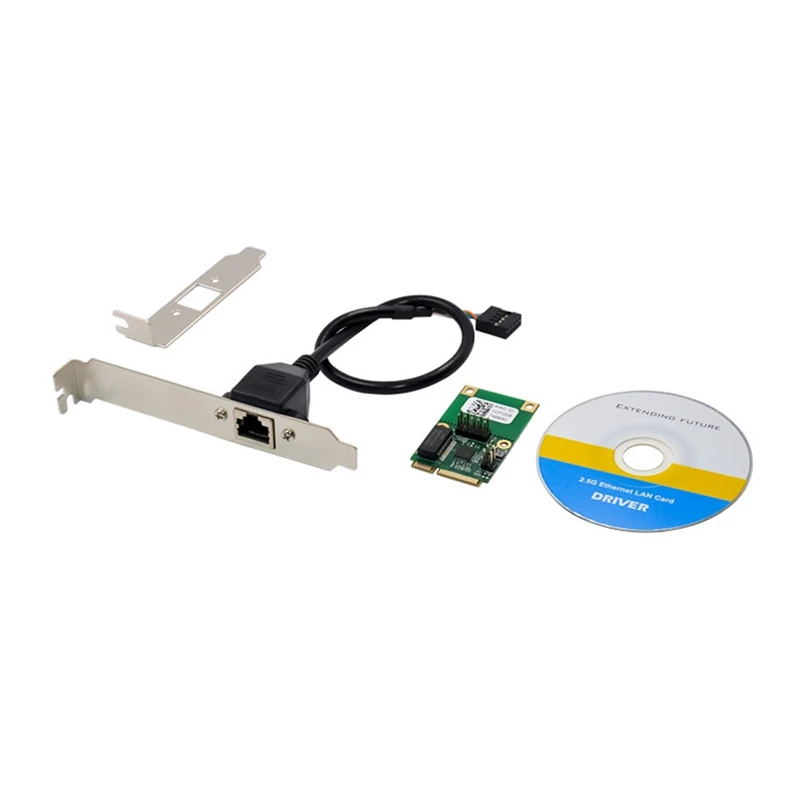 RTL8125B Mini PCIE однопортовая сетевая карта 2,5G Ethernet LAN Карта Realtek 8125B промышленное управление сетевая карта
RTL8125B Mini PCIE однопортовая сетевая карта 2,5G Ethernet LAN Карта Realtek 8125B промышленное управление сетевая карта