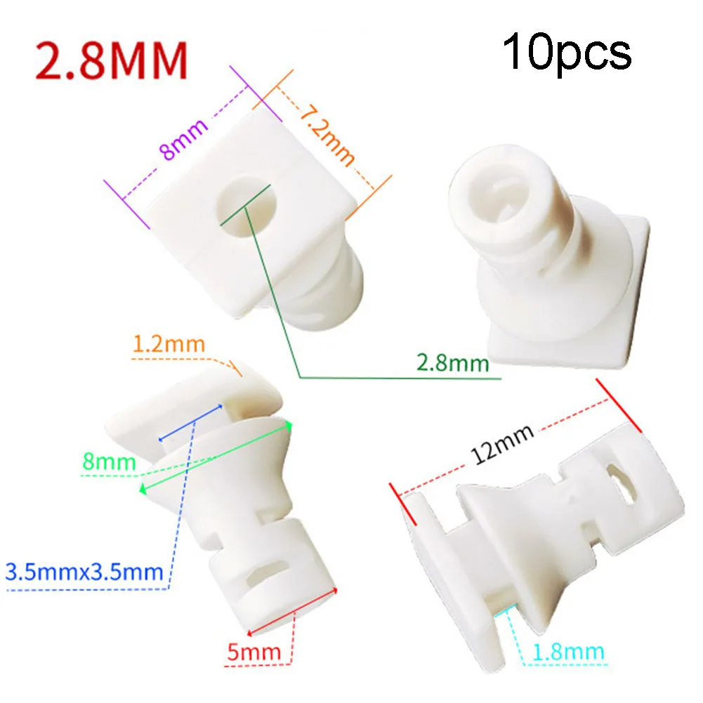 10pcs Cable Gland Rubber Case Joint 2.8-5.6mm Black White Cable Locking Connector Strain Relief Cord Power Tools Cable Sleeves
10pcs Cable Gland Rubber Case Joint 2.8-5.6mm Black White Cable Locking Connector Strain Relief Cord Power Tools Cable Sleeves