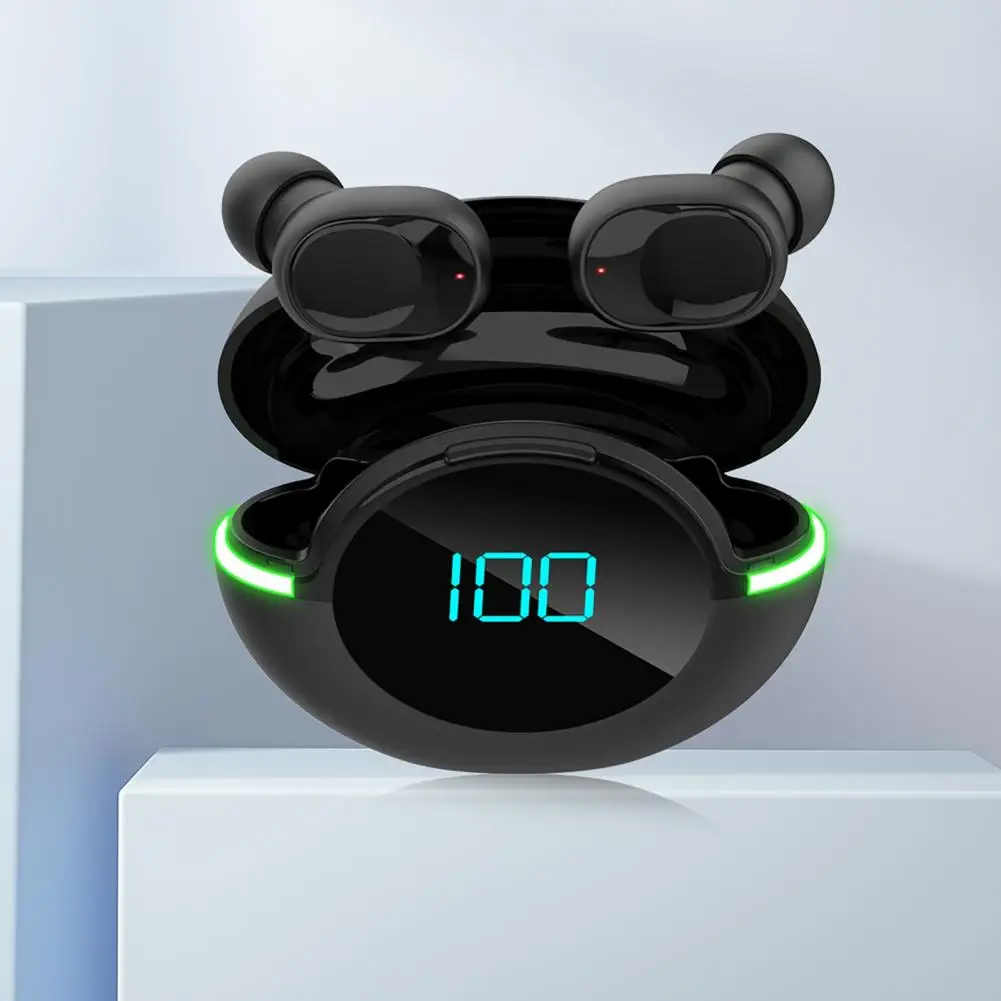 TWS Wireless Earphone Bass Noise Reduction LED Digital Display Box Bass Bluetooth 5.1 Sports Eabud Headphones for Android IOS
TWS Wireless Earphone Bass Noise Reduction LED Digital Display Box Bass Bluetooth 5.1 Sports Eabud Headphones for Android IOS