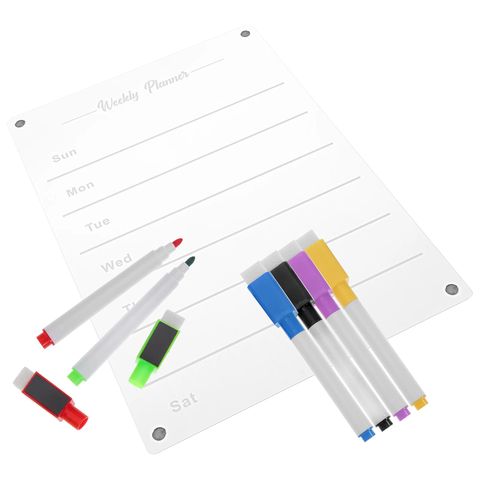 Weekly Plan Message Board Acrylic Refrigerator Dry Erase Magnetic Walls Daily Planner
Weekly Plan Message Board Acrylic Refrigerator Dry Erase Magnetic Walls Daily Planner