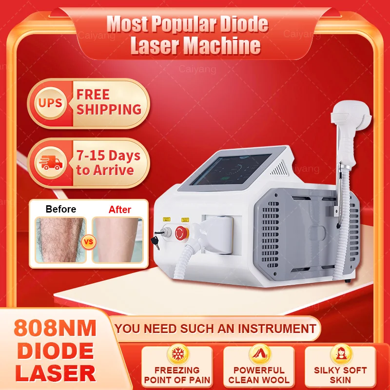 3 Wavelength 808nm Diode 755nm 808nm 1064nm Laser 808nm laser Hair Removal Machine use Beauty salon
3 Wavelength 808nm Diode 755nm 808nm 1064nm Laser 808nm laser Hair Removal Machine use Beauty salon