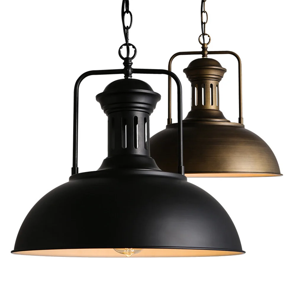 Industrial Vintage Pendant Light Fixtures Retro Iron Hanging Lamp Dining Room Bar Loft Home Decor Indoor Lighting Lampshade E27
Industrial Vintage Pendant Light Fixtures Retro Iron Hanging Lamp Dining Room Bar Loft Home Decor Indoor Lighting Lampshade E27