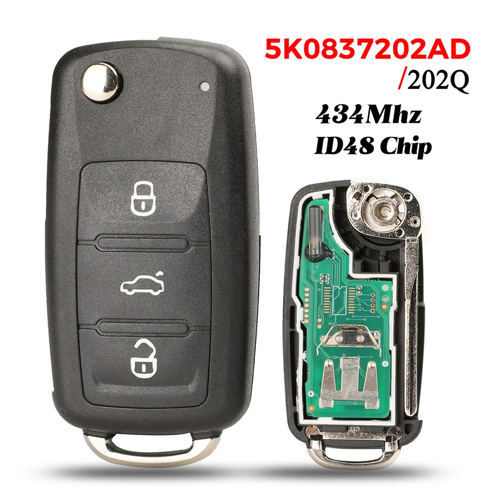 jingyuqin 5K 0837202 AD/202Q откидной дистанционный автомобильный ключ 434 МГц для VW VOLKSWAGEN Caddy Eos Golf Jetta Polo Sc...
jingyuqin 5K 0837202 AD/202Q откидной дистанционный автомобильный ключ 434 МГц для VW VOLKSWAGEN Caddy Eos Golf Jetta Polo Sc...