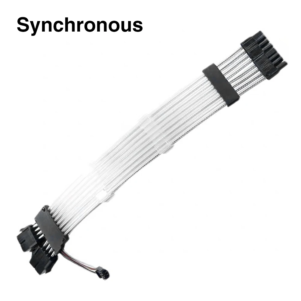 Power Extension Cable Computer Components Easy Install Durable With RGB Light PC Case DIY Double Layers Multifunction Gaming 
Power Extension Cable Computer Components Easy Install Durable With RGB Light PC Case DIY Double Layers Multifunction Gaming