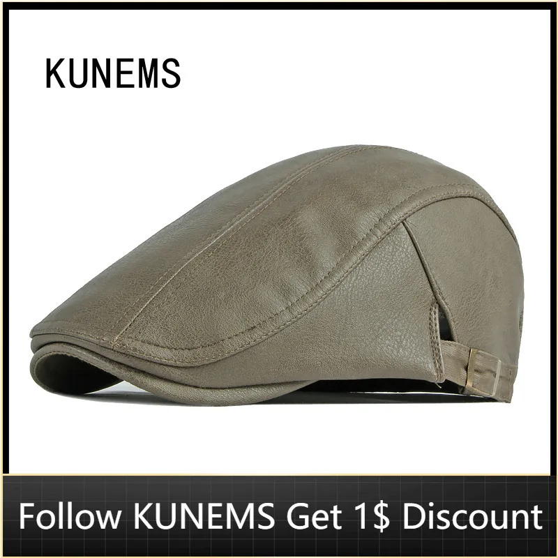 Осенне-зимний берет KUNEMS из искусственной кожи, модные ретро шапки газетчика для мужчин, утепленная теплая шапка для папы, повседневная плос...
Осенне-зимний берет KUNEMS из искусственной кожи, модные ретро шапки газетчика для мужчин, утепленная теплая шапка для папы, повседневная плос...
