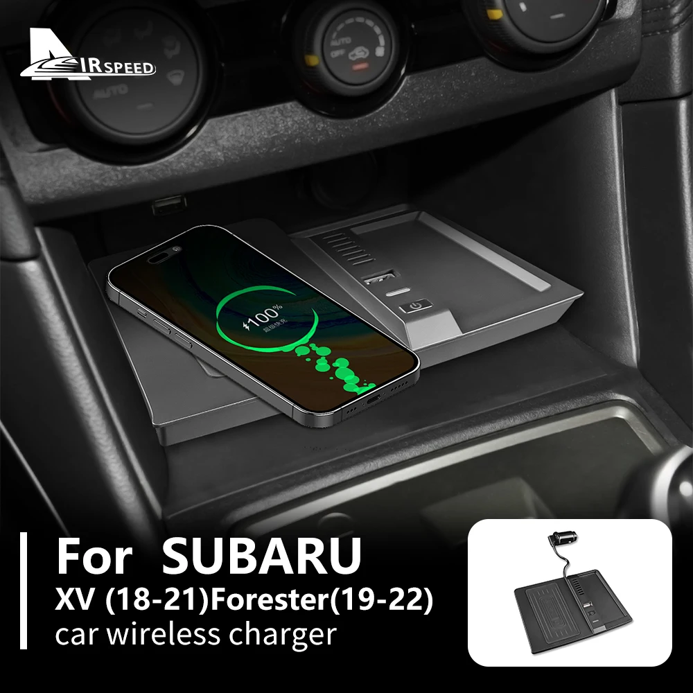 1 шт., автомобильная Беспроводная зарядная панель для Subaru Forester 2019, 2020, 2021, 2022, 2018, XV, 2019, 2020, 2021, 15 Вт
1 шт., автомобильная Беспроводная зарядная панель для Subaru Forester 2019, 2020, 2021, 2022, 2018, XV, 2019, 2020, 2021, 15 Вт
