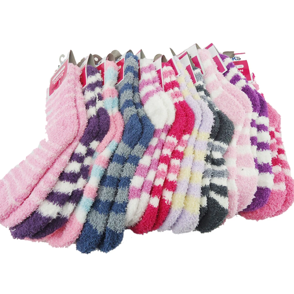 1pair Comfortable Winter Women Fashion Keep warm Thickening Towel Floor Base Sleep Socks Soft Socks 17*15*8cm
1pair Comfortable Winter Women Fashion Keep warm Thickening Towel Floor Base Sleep Socks Soft Socks 17*15*8cm