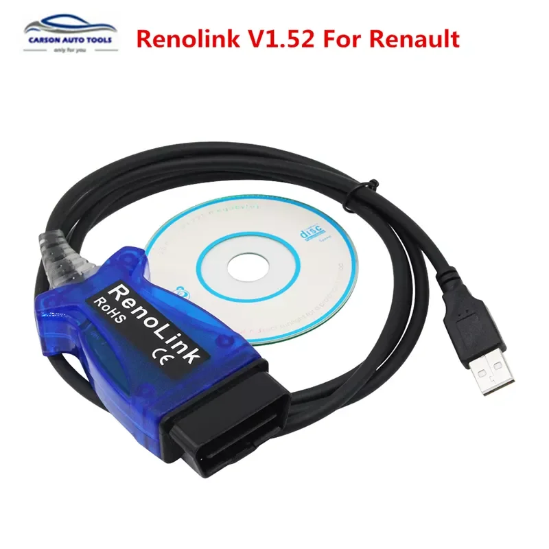 NEW2023 Newly Renolink V1.87 for Renault ECU Programmer Reno Link V1.87/V1.52 USB Diagnostic Cable ECU Program/Key Coding/ Reset
NEW2023 Newly Renolink V1.87 for Renault ECU Programmer Reno Link V1.87/V1.52 USB Diagnostic Cable ECU Program/Key Coding/ Reset