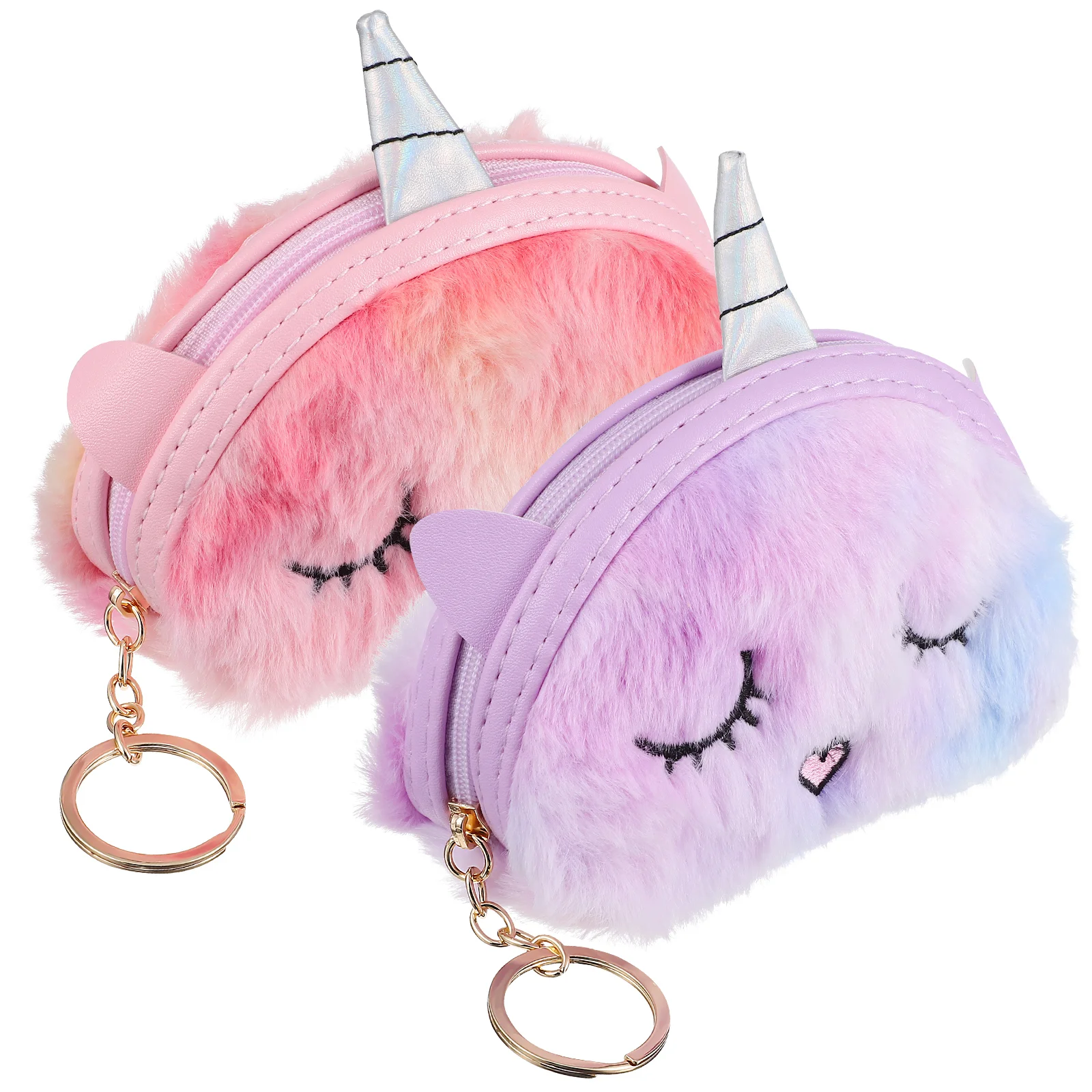 2 Pcs Coin Purse Zipper Mujer Zipper Purses Wallet Keys Plush Coin Purse Girl Plush Piggy Bank
2 Pcs Coin Purse Zipper Mujer Zipper Purses Wallet Keys Plush Coin Purse Girl Plush Piggy Bank