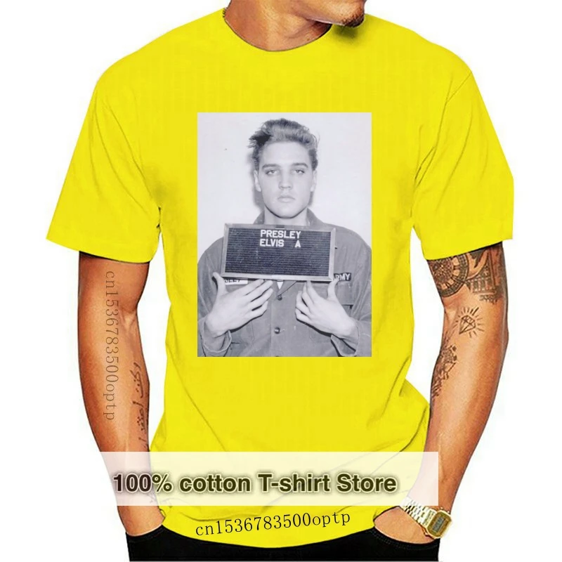 Футболка унисекс Elvis Aaron Presley Mugshot, с изображением короля рок, 80 ', 20
Футболка унисекс Elvis Aaron Presley Mugshot, с изображением короля рок, 80 ', 20