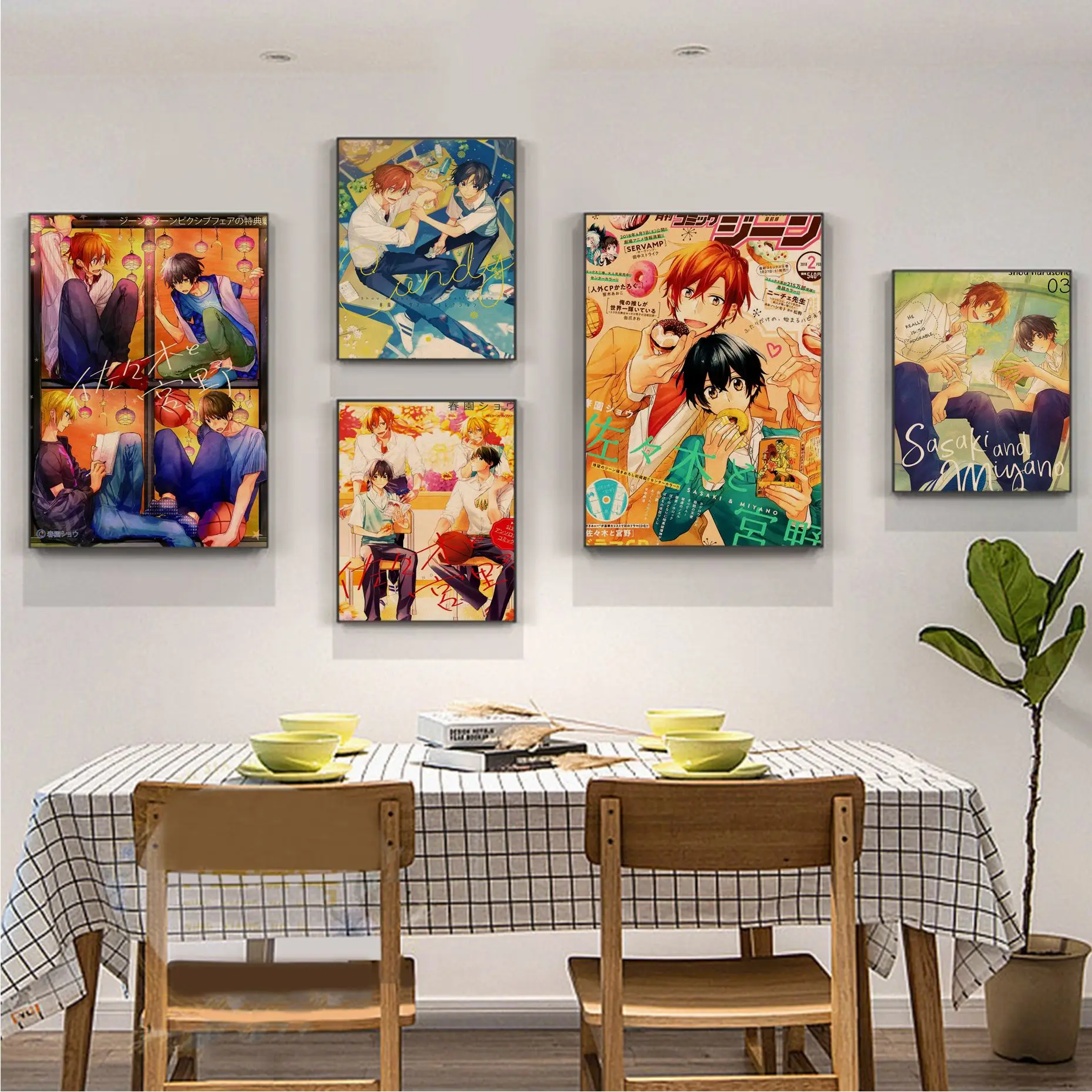 Sasaki To Miyano Classic Movie Posters Kraft Paper Vintage Poster Wall Art Painting Study Nordic home decor
Sasaki To Miyano Classic Movie Posters Kraft Paper Vintage Poster Wall Art Painting Study Nordic home decor