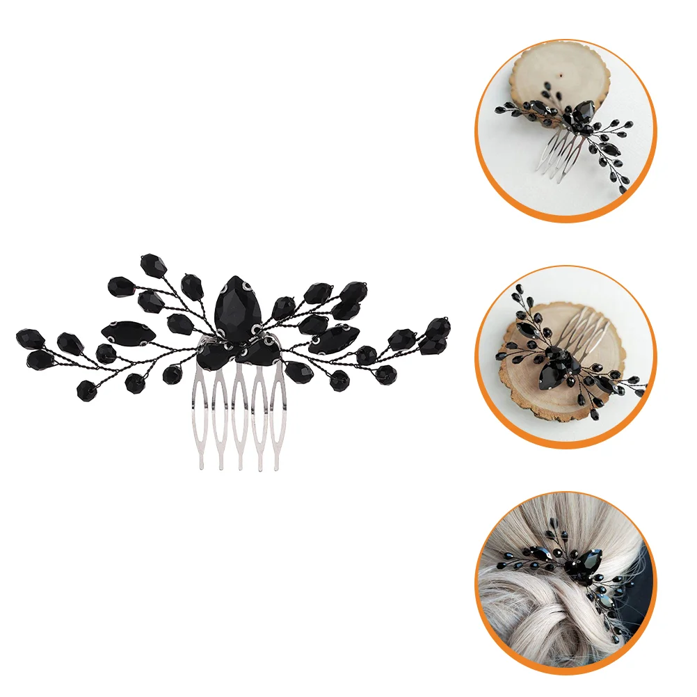 Hair Wedding Comb Crystal Side Bridal Accessories Bride Bridesmaids Black Combs Sticks Headpiece Party
Hair Wedding Comb Crystal Side Bridal Accessories Bride Bridesmaids Black Combs Sticks Headpiece Party
