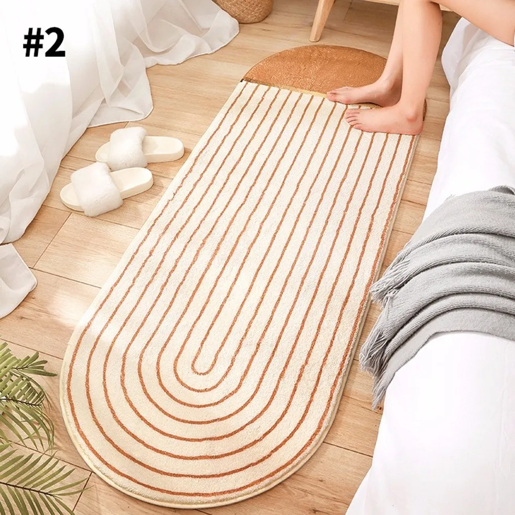 1 Pcs 40x120cm Oval Bedside Furry Rug Bedroom Long Foot Mat Super Soft Lamb Wool Living Room For Home Decoration Accessories
1 Pcs 40x120cm Oval Bedside Furry Rug Bedroom Long Foot Mat Super Soft Lamb Wool Living Room For Home Decoration Accessories