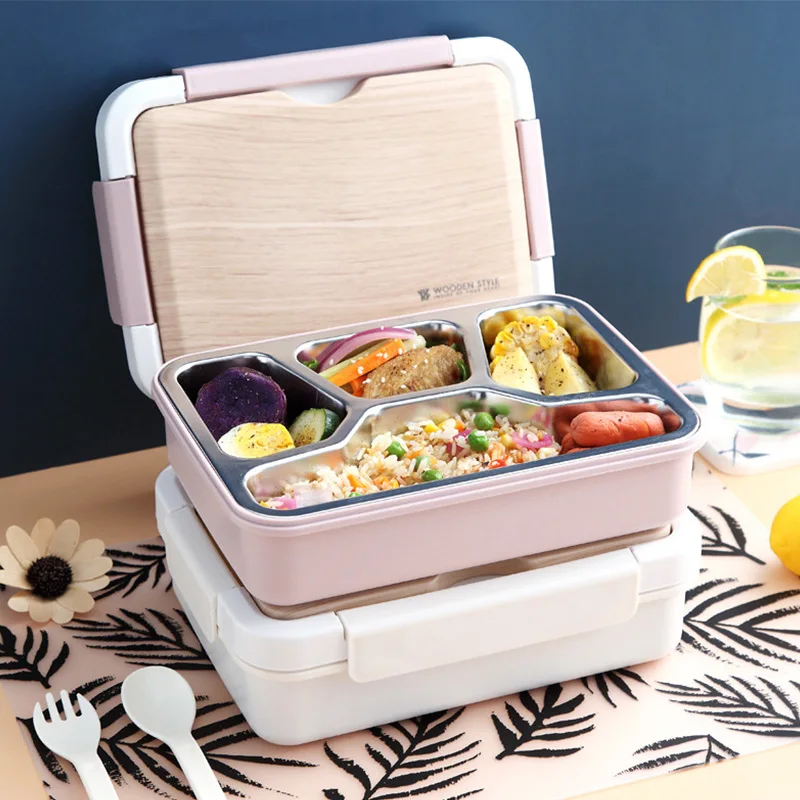 Stainless Steel Lunch Box Dinnerware Portable Grids Bento Box School Office Food Storage Containers Thermal 2022 New
Stainless Steel Lunch Box Dinnerware Portable Grids Bento Box School Office Food Storage Containers Thermal 2022 New