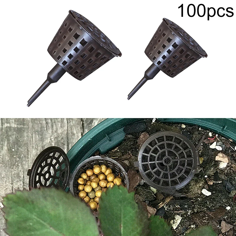 100 PCS Fertilizer Basket Plastic Plant Fertilizer Box Park Bonsai Fertilizer Container Nursery Pots Garden Tool Accessories
100 PCS Fertilizer Basket Plastic Plant Fertilizer Box Park Bonsai Fertilizer Container Nursery Pots Garden Tool Accessories