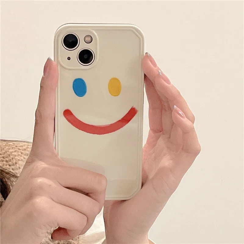 INS Cute Cartoon Smiley Korean Cell Phone Case For iPhone 13 12 11 Pro Max X Xs Max Xr 7 8 Puls SE 20 Cases Soft Silicone Cover
INS Cute Cartoon Smiley Korean Cell Phone Case For iPhone 13 12 11 Pro Max X Xs Max Xr 7 8 Puls SE 20 Cases Soft Silicone Cover