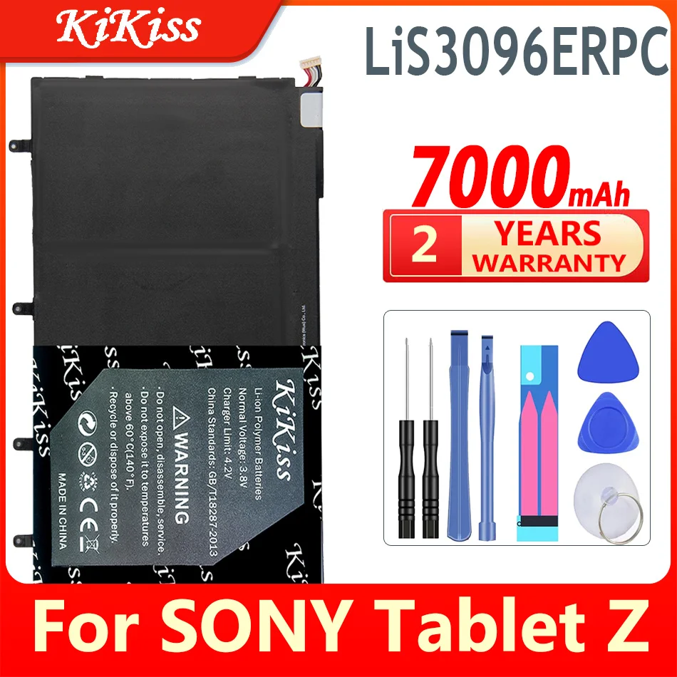 KiKiss 100% новый аккумулятор lis3096erpc 7000 мАч для SONY Tablet Z SGP311 SGP312 SGP341 батареи
KiKiss 100% новый аккумулятор lis3096erpc 7000 мАч для SONY Tablet Z SGP311 SGP312 SGP341 батареи