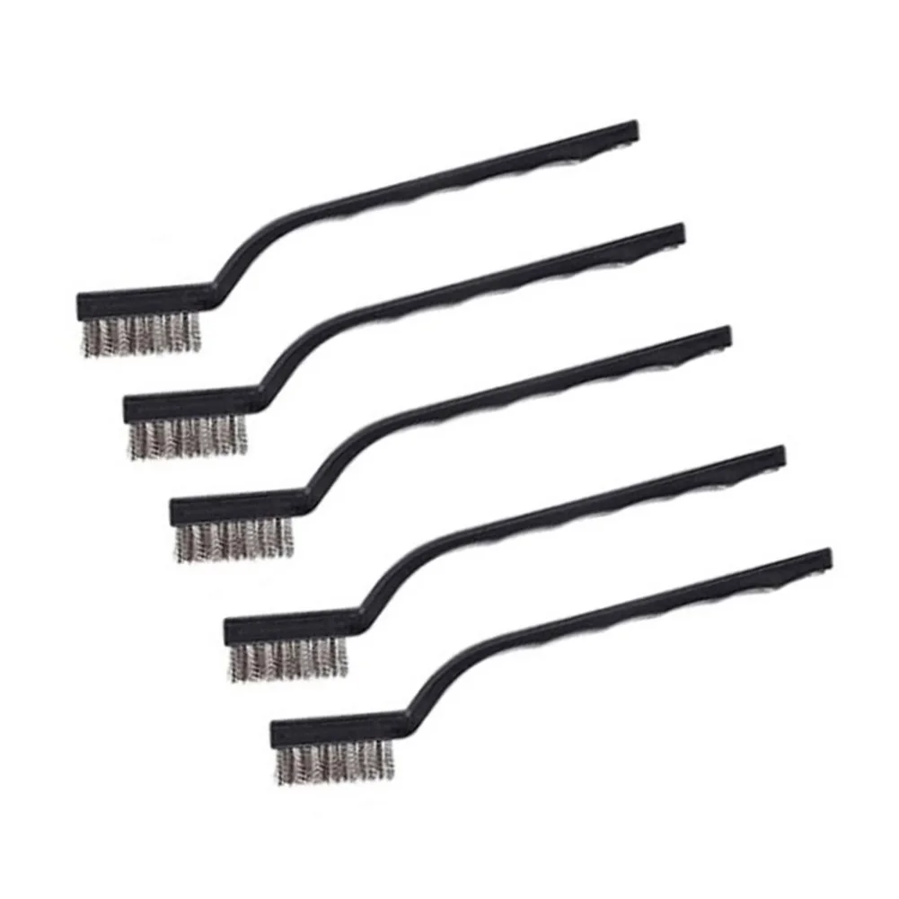 5pcs Stainless Steel Wire Brush Gas Stove Cleaning Brush Polishing Rust Remover Metal Wire Burring Cleaning Tool
5pcs Stainless Steel Wire Brush Gas Stove Cleaning Brush Polishing Rust Remover Metal Wire Burring Cleaning Tool