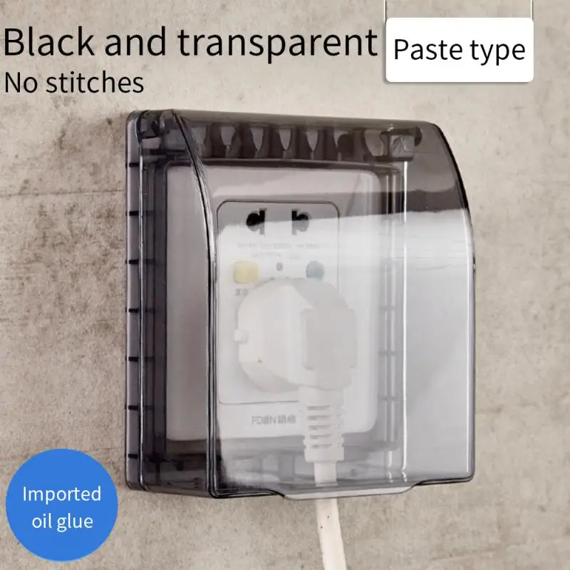 Wall Socket Waterproof Box Electric Plug Cover Bathroom Switch Protection Outdoor Cover Socket Splash-Proof Box Cover Protector
Wall Socket Waterproof Box Electric Plug Cover Bathroom Switch Protection Outdoor Cover Socket Splash-Proof Box Cover Protector