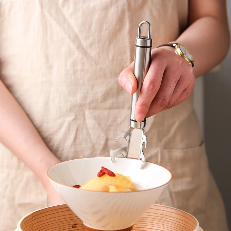 Creative Gadgets and Practical Kitchen Tools Anti-scald Clamp Bowl 304 Stainless Steel Non-slip Casserole Steamer Scissors
Creative Gadgets and Practical Kitchen Tools Anti-scald Clamp Bowl 304 Stainless Steel Non-slip Casserole Steamer Scissors
