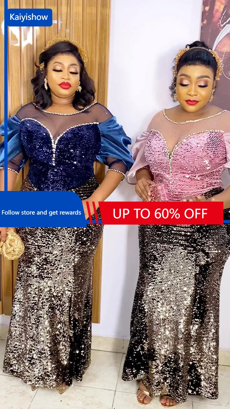 African Wedding Party Dresses Summer Elegant African Women Short Sleeve O-neck Sequined Long Dress Maxi Dress African Dresses
African Wedding Party Dresses Summer Elegant African Women Short Sleeve O-neck Sequined Long Dress Maxi Dress African Dresses