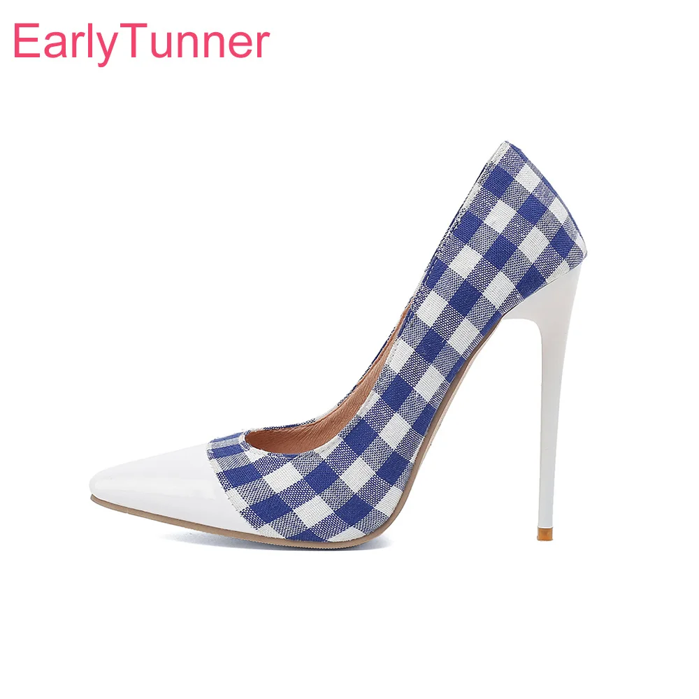 Женские классические туфли-лодочки, привлекательные синие и красные туфли на высоком тонком каблуке 5 дюймов, праздничные туфли больших размеров 10, 43, 45, 47
Женские классические туфли-лодочки, привлекательные синие и красные туфли на высоком тонком каблуке 5 дюймов, праздничные туфли больших размеров 10, 43, 45, 47