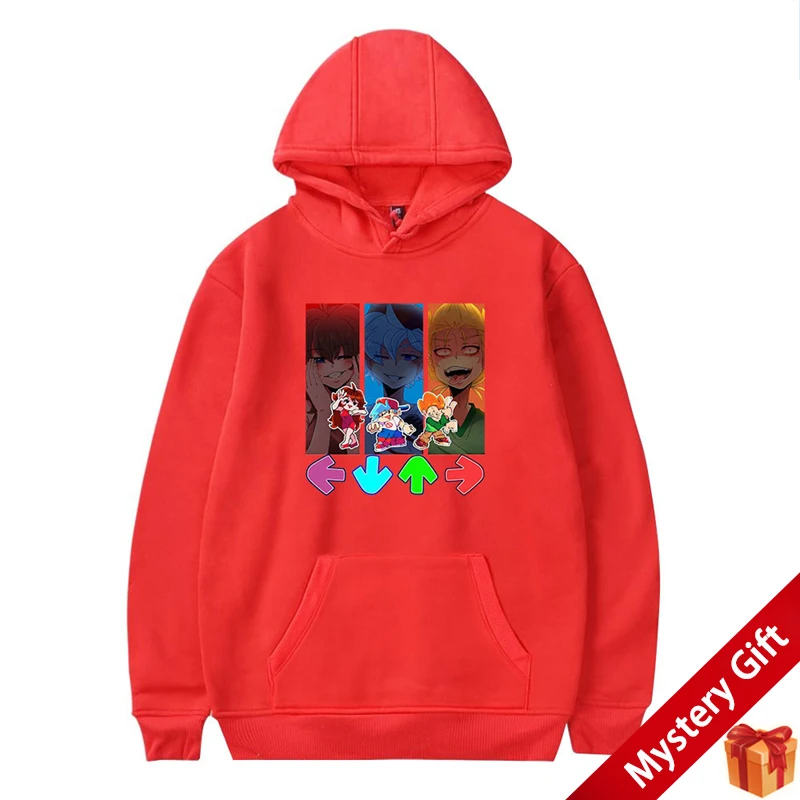 New Hot Game Friday Night Funkin Print Hoodies Men's Long Sleeve Anime Hooded Sweatshirt Autumn Couples Cartoon Pullovers Tops
New Hot Game Friday Night Funkin Print Hoodies Men's Long Sleeve Anime Hooded Sweatshirt Autumn Couples Cartoon Pullovers Tops