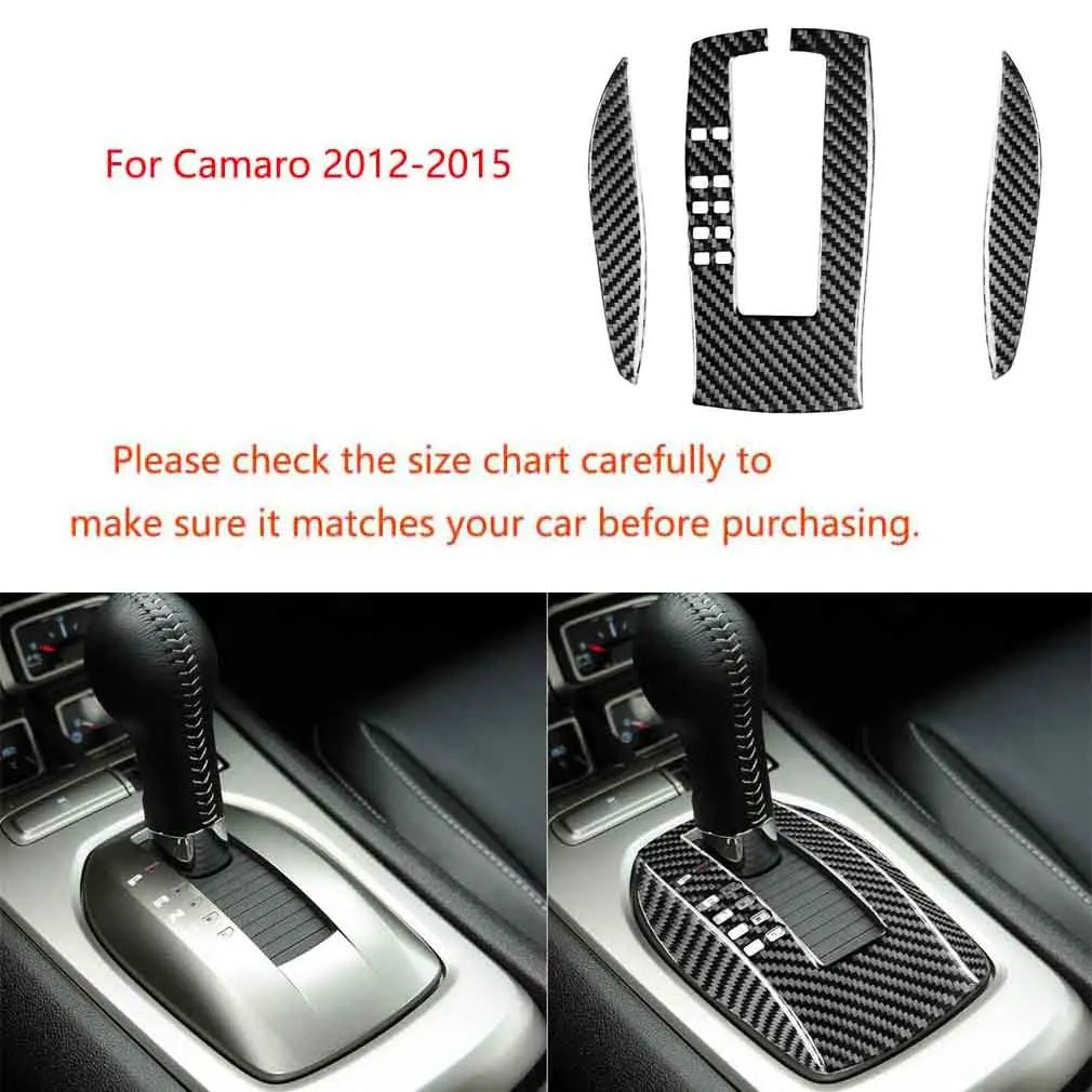For Chevrolet Camaro Carbon Fiber Interior Gear Shift Panel Cover Sticker 12-15
For Chevrolet Camaro Carbon Fiber Interior Gear Shift Panel Cover Sticker 12-15