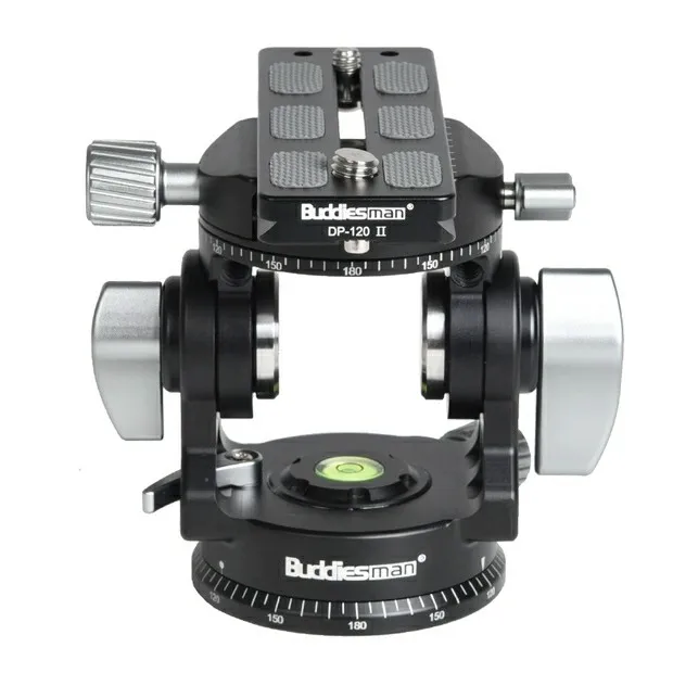 

Buddiesman VH-3III 2D штатив с шаровой головкой для камеры Canon Nikon sony DSLR панорамная головка arca swiss головка штатива панорамная головка