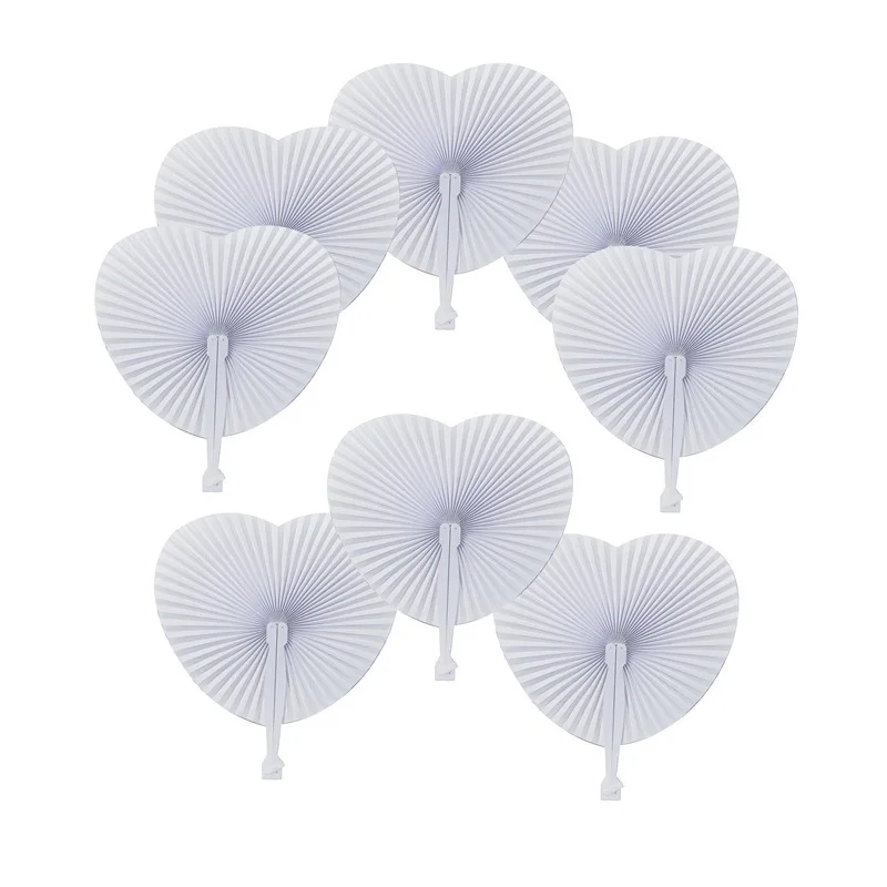 Hot Sale 12/24 pcs White Love Round Folding Elegant Paper Hand Fan Wedding Party For Guests Anniversary Wedding DIY Wall Decor
Hot Sale 12/24 pcs White Love Round Folding Elegant Paper Hand Fan Wedding Party For Guests Anniversary Wedding DIY Wall Decor