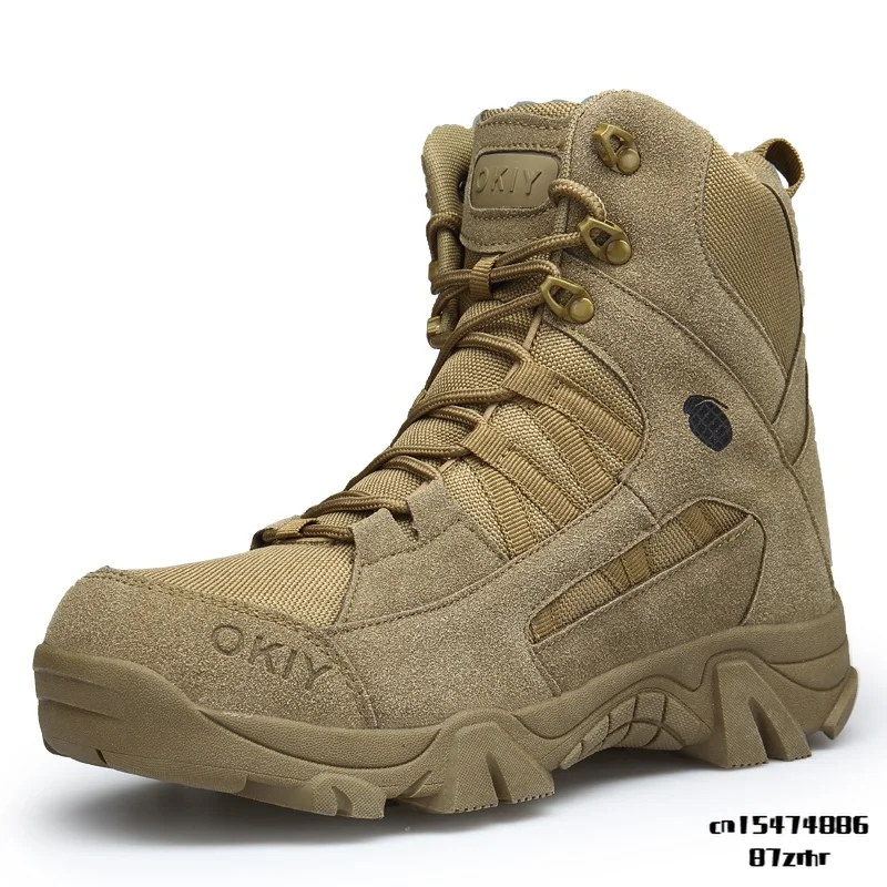 New Autumn Winter Military Boots Outdoor Male Hiking Boots Men Special Force Desert Tactical Combat Ankle Boots Men Work Boots
New Autumn Winter Military Boots Outdoor Male Hiking Boots Men Special Force Desert Tactical Combat Ankle Boots Men Work Boots