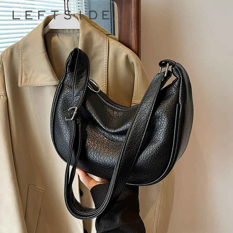 LEFTSIDE Crossbody Bags for Women 2023 Leather Female New Trend Fashion Retro Solid Color Simple Handbags and Purses
LEFTSIDE Crossbody Bags for Women 2023 Leather Female New Trend Fashion Retro Solid Color Simple Handbags and Purses