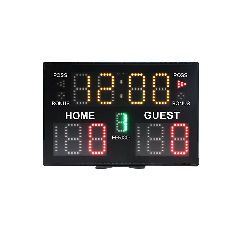 

Wireless Basketball Electric 7 Segment Led Scoreboard Display Tabletop Futsal Electric Counter Board Electronic Football Board