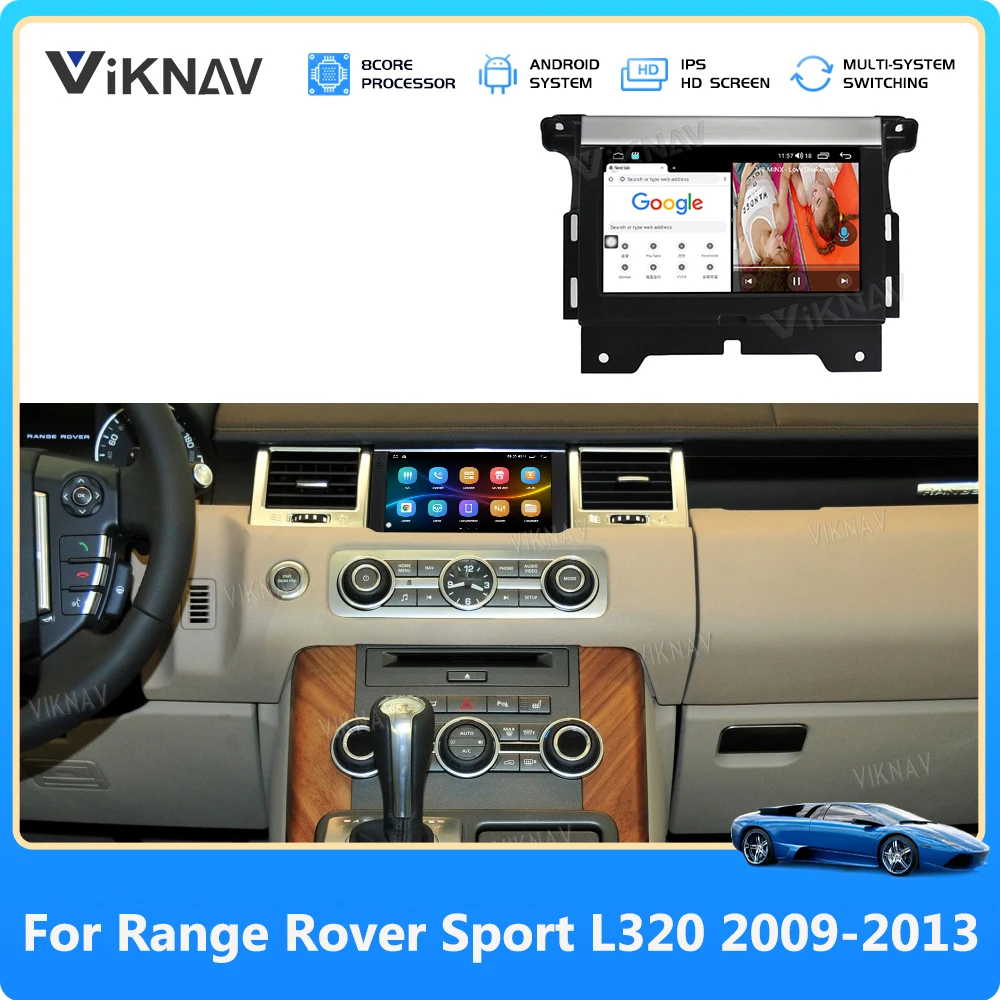 Автомагнитола для Range Rover Sport L320, Android 10, 2009-2013, автомобильный стерео мультимедийный плеер, GPS-навигация, панель переменного тока, сенсорный ЖК-...
Автомагнитола для Range Rover Sport L320, Android 10, 2009-2013, автомобильный стерео мультимедийный плеер, GPS-навигация, панель переменного тока, сенсорный ЖК-...
