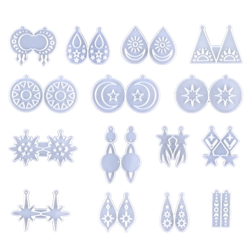41QC Star Earrings Mold Crystal Irregular Keychain Pendant Mold for Jewelry Making
41QC Star Earrings Mold Crystal Irregular Keychain Pendant Mold for Jewelry Making