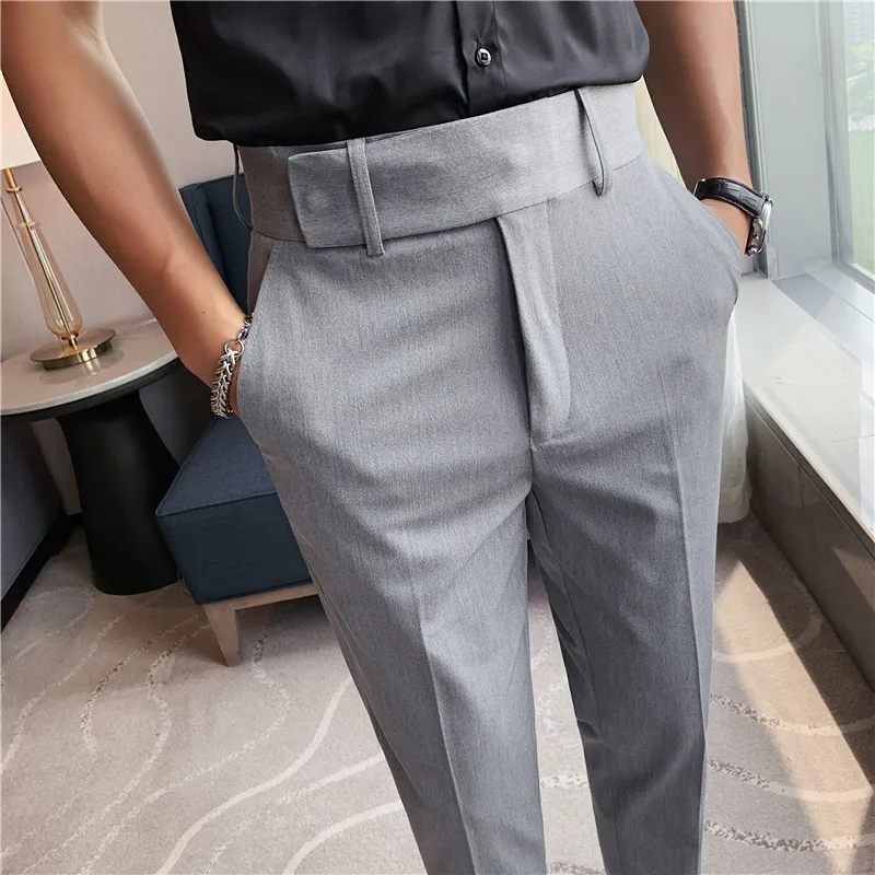 Mens Dress Trousers 2022 Spring New Business Suit Pants High Waist Fashion Solid Color Casual Stretch Slim Pants Mens Clothing
Mens Dress Trousers 2022 Spring New Business Suit Pants High Waist Fashion Solid Color Casual Stretch Slim Pants Mens Clothing