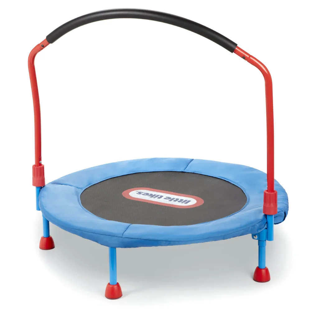 Easy Store 3-Foot Trampoline, with Hand Rail, Blue Jumping Trampoline Mini Trampolin Kids Trampoline Balance Training
Easy Store 3-Foot Trampoline, with Hand Rail, Blue Jumping Trampoline Mini Trampolin Kids Trampoline Balance Training
