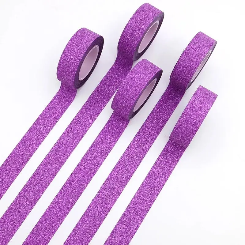 3 Pcs 5/10m*15mm Creative Silver Color Washi Tape Glitter Flash Stickers DIY Album Decoration Adhesive Hand Account Masking
3 Pcs 5/10m*15mm Creative Silver Color Washi Tape Glitter Flash Stickers DIY Album Decoration Adhesive Hand Account Masking