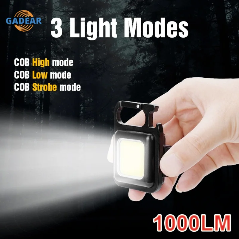 Mini LED Flashlight Portable USB Rechargeable Work Light High Power Pocket Flashlights Keychain Outdoor Camping Light Corkscrew
Mini LED Flashlight Portable USB Rechargeable Work Light High Power Pocket Flashlights Keychain Outdoor Camping Light Corkscrew