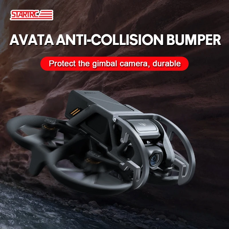 Для DJI Avata Drone защита от столкновений с бампером и стабилизатором для камеры прочная защитная рамка из алюминиевого сплава ударопрочность
Для DJI Avata Drone защита от столкновений с бампером и стабилизатором для камеры прочная защитная рамка из алюминиевого сплава ударопрочность