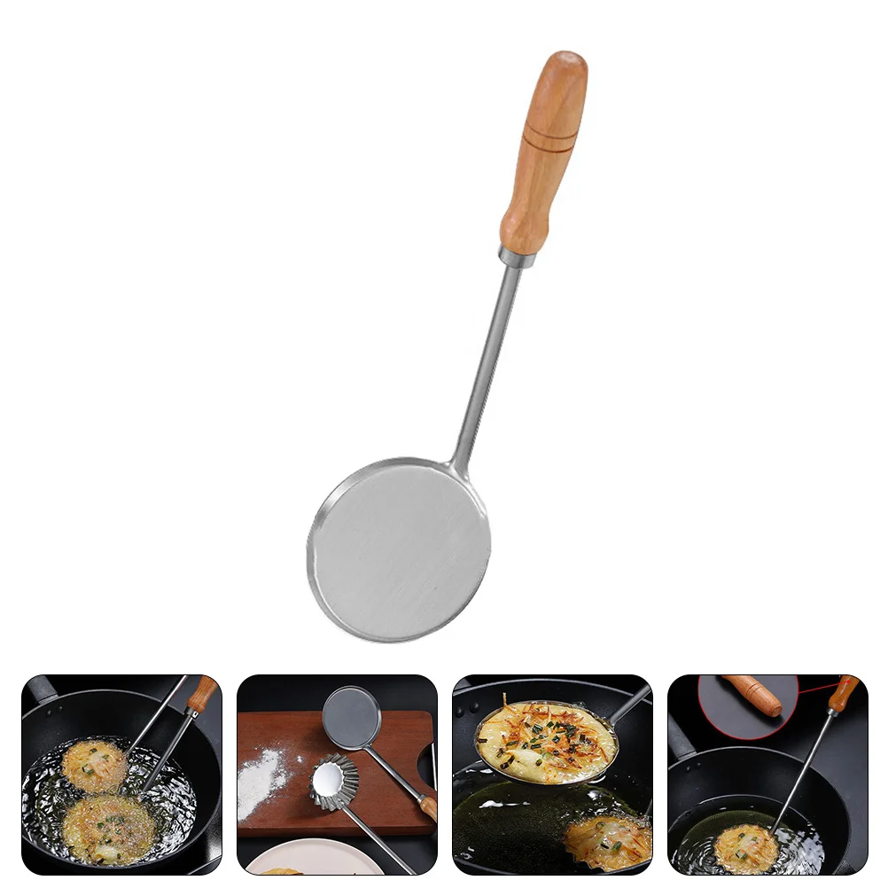 Oil Pier Mold Metal Cooking Spoon Mexican Bunuelos Flowers Timbale Iron Round-430 Stainless Steel Mesh Fryer Spoon
Oil Pier Mold Metal Cooking Spoon Mexican Bunuelos Flowers Timbale Iron Round-430 Stainless Steel Mesh Fryer Spoon