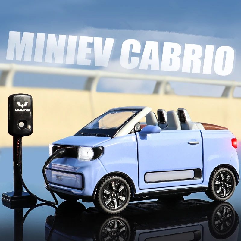 1:24 Wuling Мини-трансформер электромобиля из сплава Новая модель электромобиля Литые металлические игрушечные автомобили модель автомобиля и...
1:24 Wuling Мини-трансформер электромобиля из сплава Новая модель электромобиля Литые металлические игрушечные автомобили модель автомобиля и...