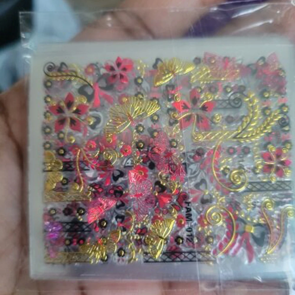30Sheets Mixed Nail Decal Stickers 3D Rose Flower Leaves Butterfly Adhesive Transfer Nails Art Decals Tips Nails Decorations NL1
30Sheets Mixed Nail Decal Stickers 3D Rose Flower Leaves Butterfly Adhesive Transfer Nails Art Decals Tips Nails Decorations NL1