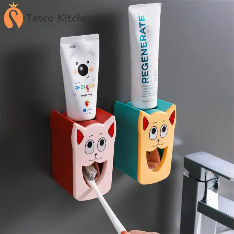 Pp Wall Mounted Bathroom Stand Cartoon Toothpaste Squeezing Artifact Creative Lazy Toothpaste Dispenser Bathroom Tools Automatic
Pp Wall Mounted Bathroom Stand Cartoon Toothpaste Squeezing Artifact Creative Lazy Toothpaste Dispenser Bathroom Tools Automatic