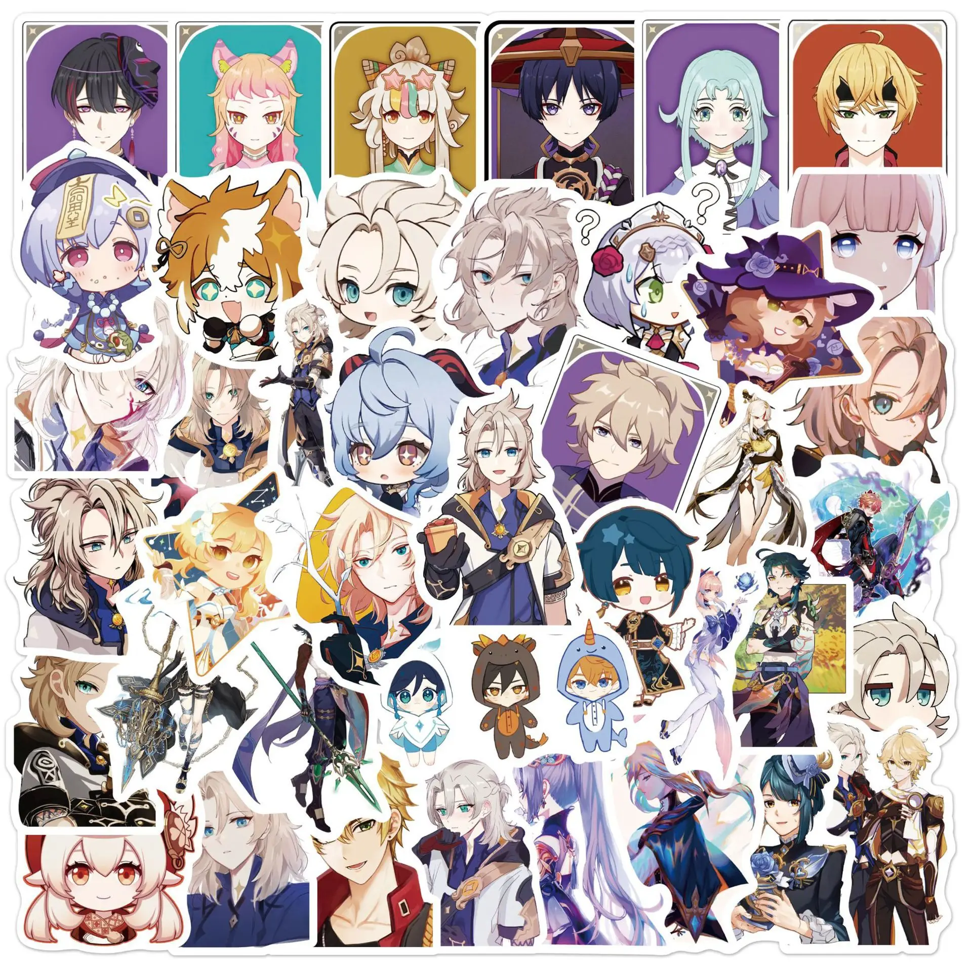 10/50Pcs Genshin Impact Anime Stickers Cratoon Games Kawaii Autocollant Laptop Luggage Pegatinas Vintage Sticker Decals for Kids
10/50Pcs Genshin Impact Anime Stickers Cratoon Games Kawaii Autocollant Laptop Luggage Pegatinas Vintage Sticker Decals for Kids