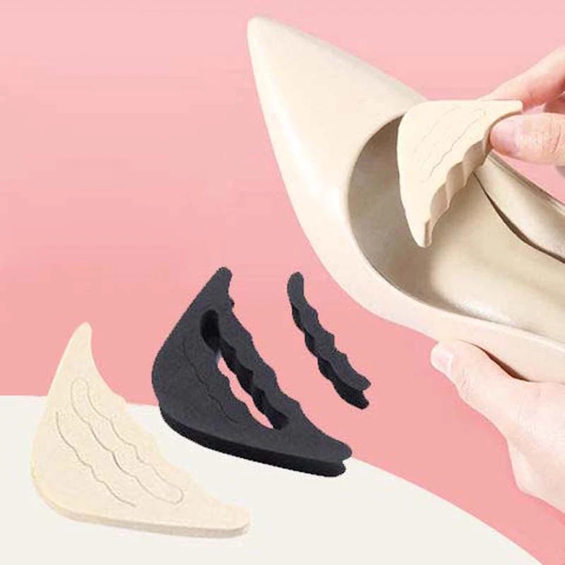 Forefoot Pad for Women Toe Plug Anti-slip Insoles for Sandals Shoe Inserts Heel Pain Relief Shoe Filler Feet Protector Cushion
Forefoot Pad for Women Toe Plug Anti-slip Insoles for Sandals Shoe Inserts Heel Pain Relief Shoe Filler Feet Protector Cushion