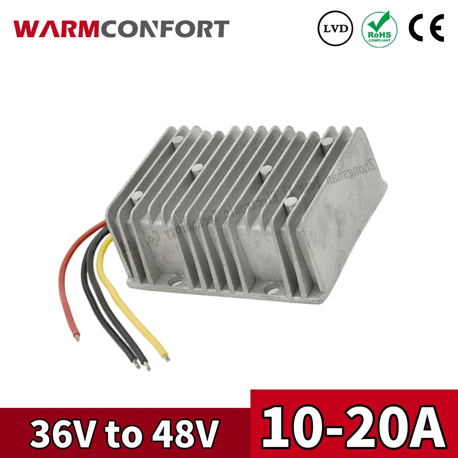 Warmconfort 36V to 48V 10A 15A 20A DC-DC Step-up Converter Regulator 480W 720W 960W Car Laptop Power Supply CE RoHS
Warmconfort 36V to 48V 10A 15A 20A DC-DC Step-up Converter Regulator 480W 720W 960W Car Laptop Power Supply CE RoHS